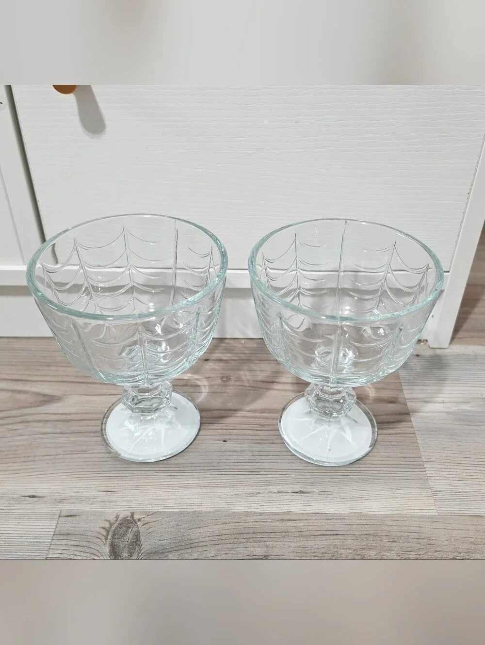Target Bullseye Playground Halloween 2026 Glass Novelty Webbed Stemware- Clear